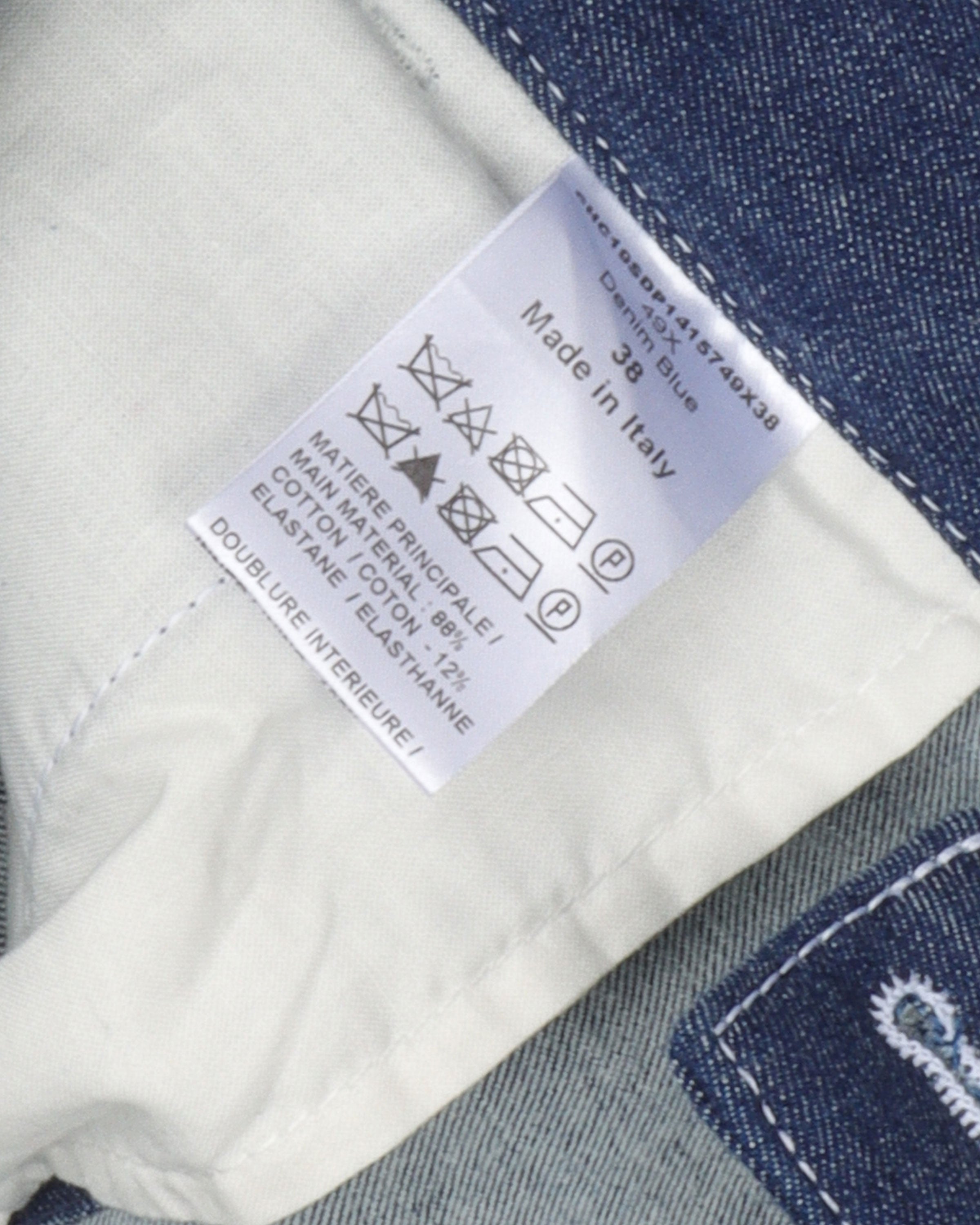 Contrast Stitched Split Bellbottom Flare Jeans