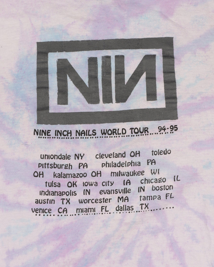 Nine Inch Nails NIN World Tour Boot 94'-95' T-Shirt