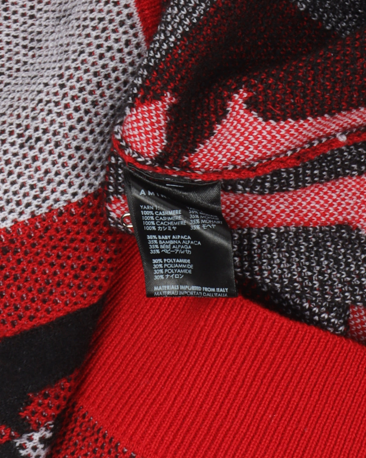 Checker Knit Sweater