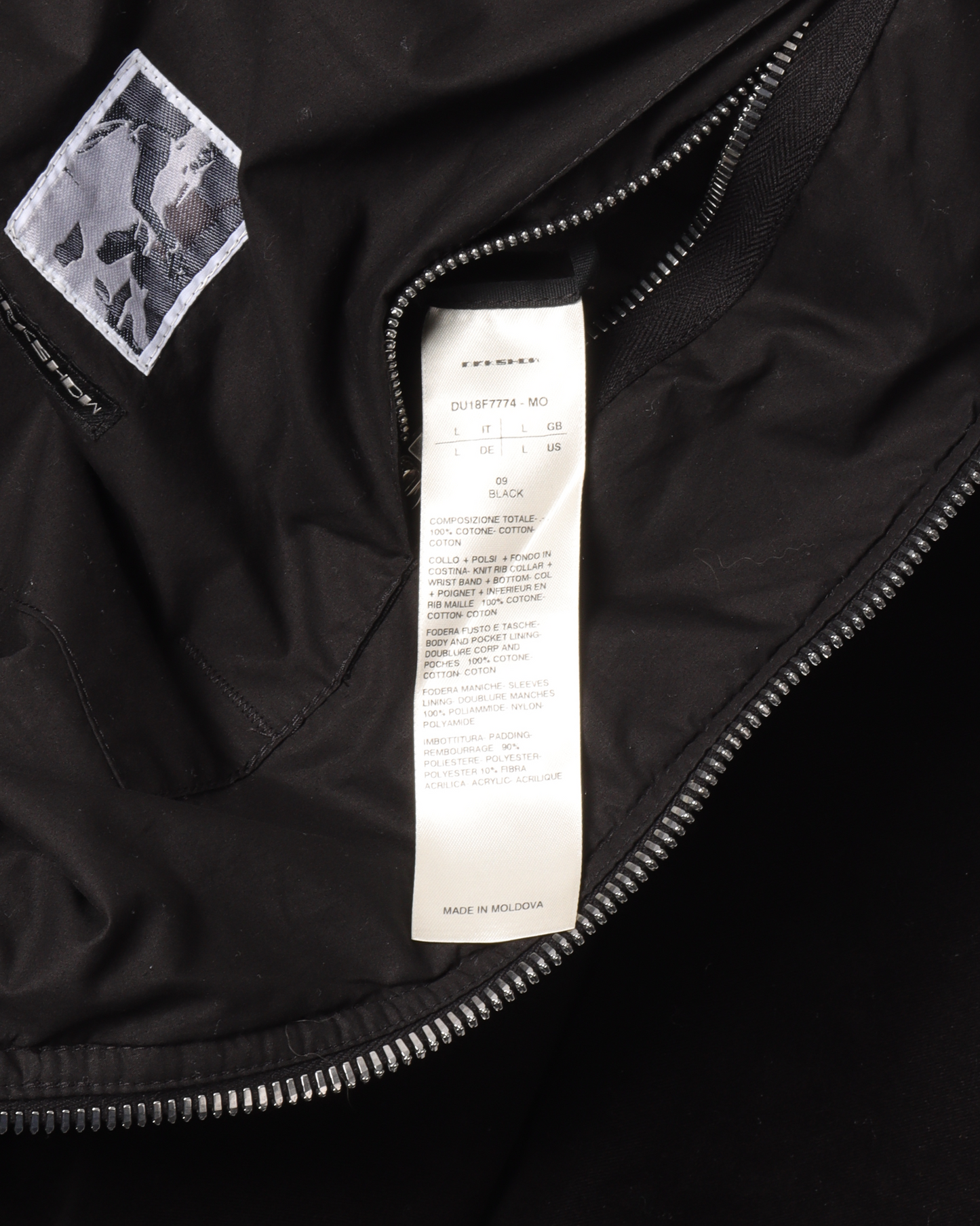 Brushed Cotton Bomber Jacket