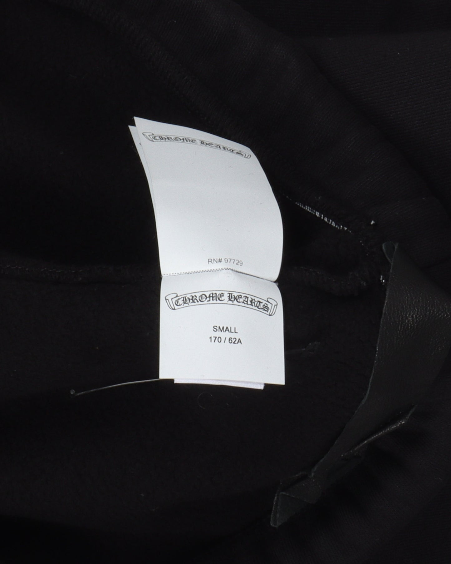 Cross Patch Leather Sweat Pant