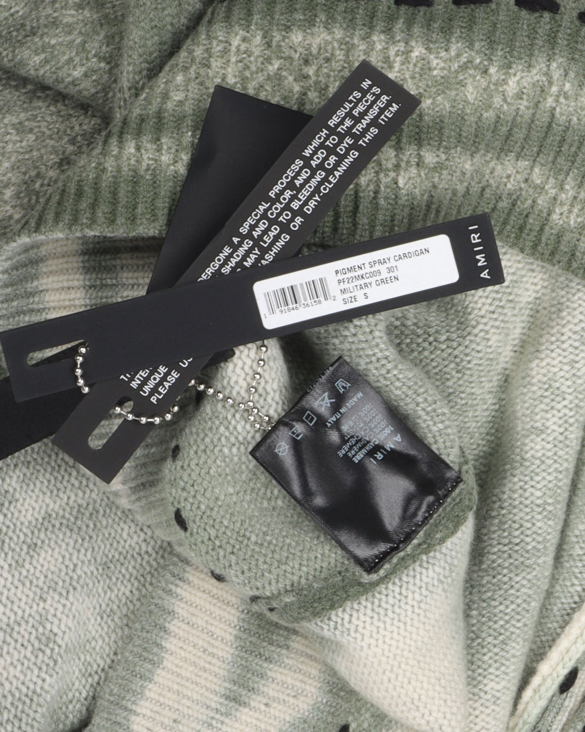 Pigment Spray Cardigan