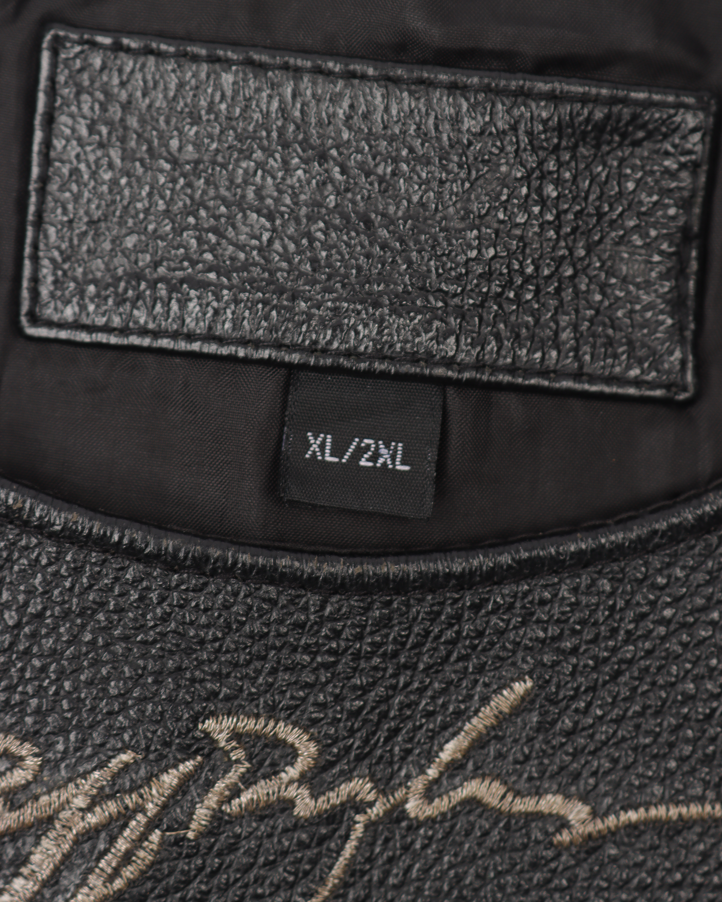 90s Leather Ruff Ryders Member Vest
