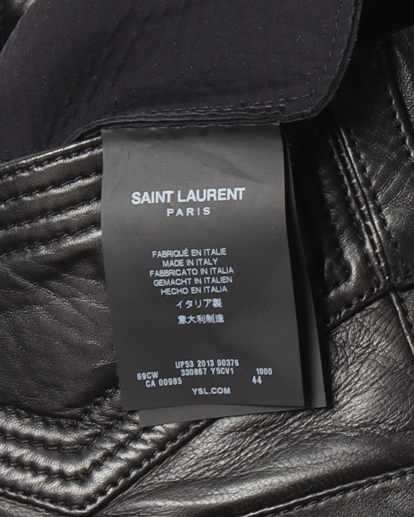 Leather Biker Pants