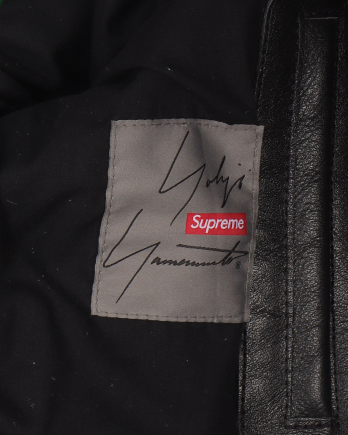 Yohji Yamamoto Vanson Leathers Split Jacket