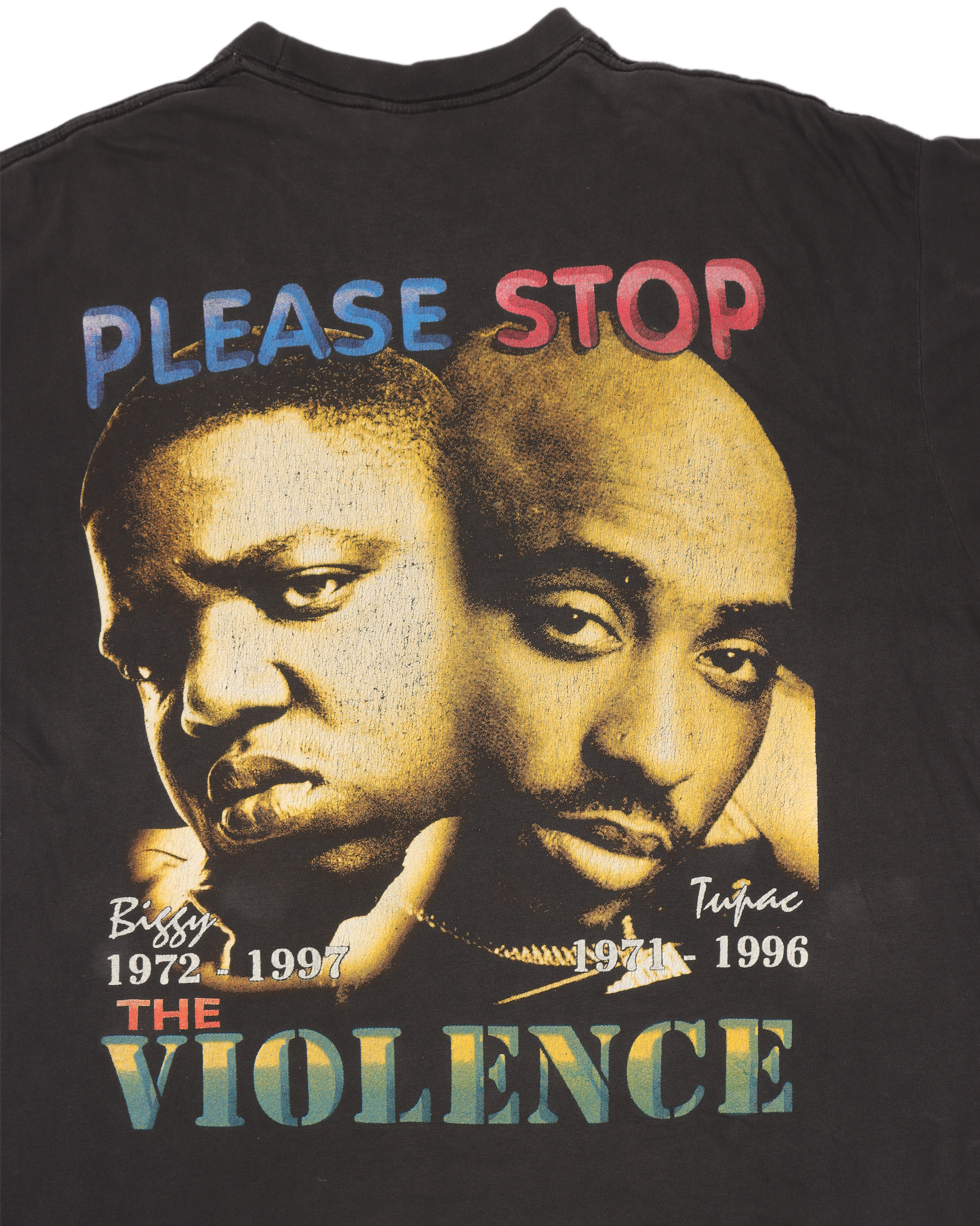 In Memory of Notorious BIG Biggie Tupac T-Shirt