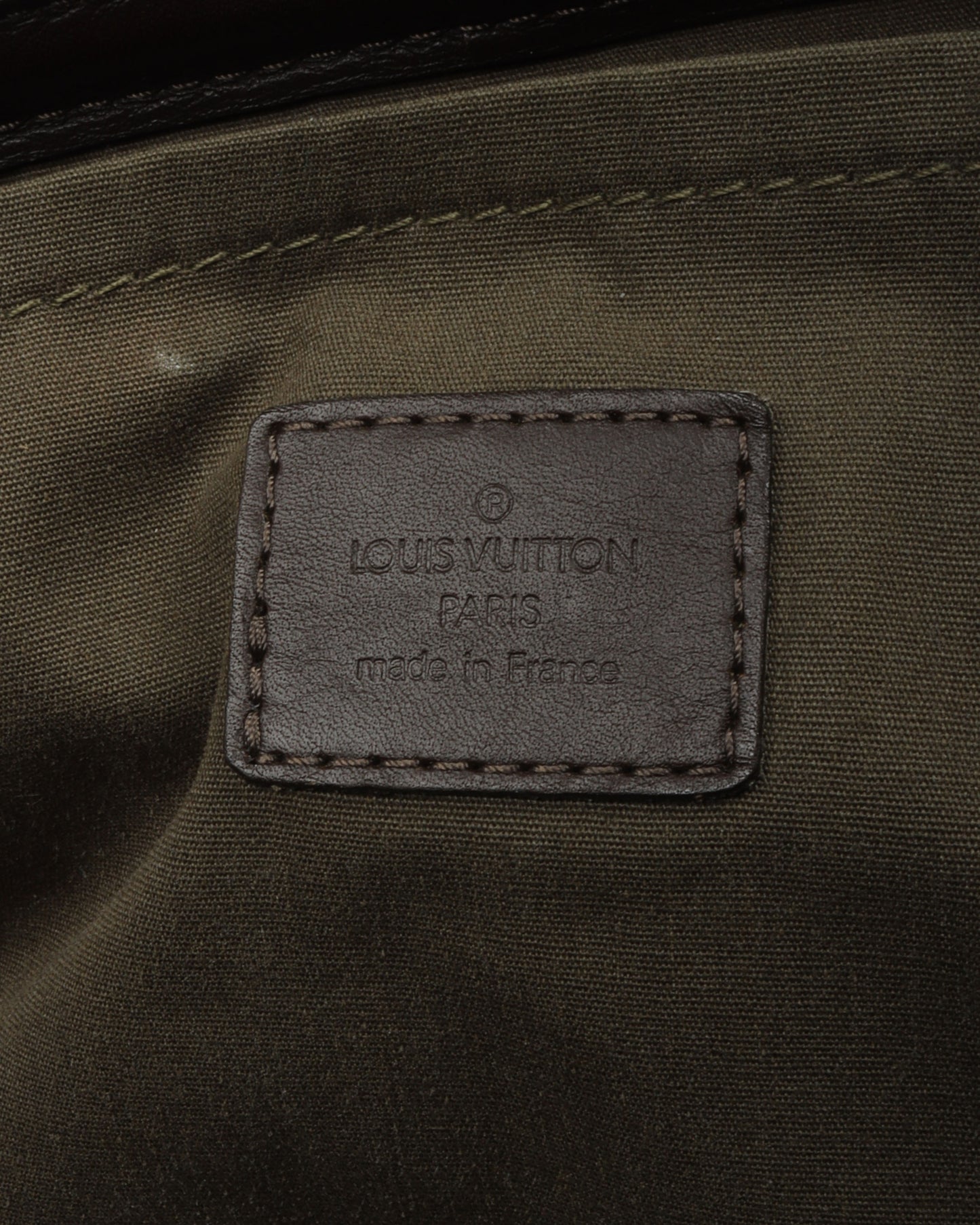 Vintage Green Duffle Bag