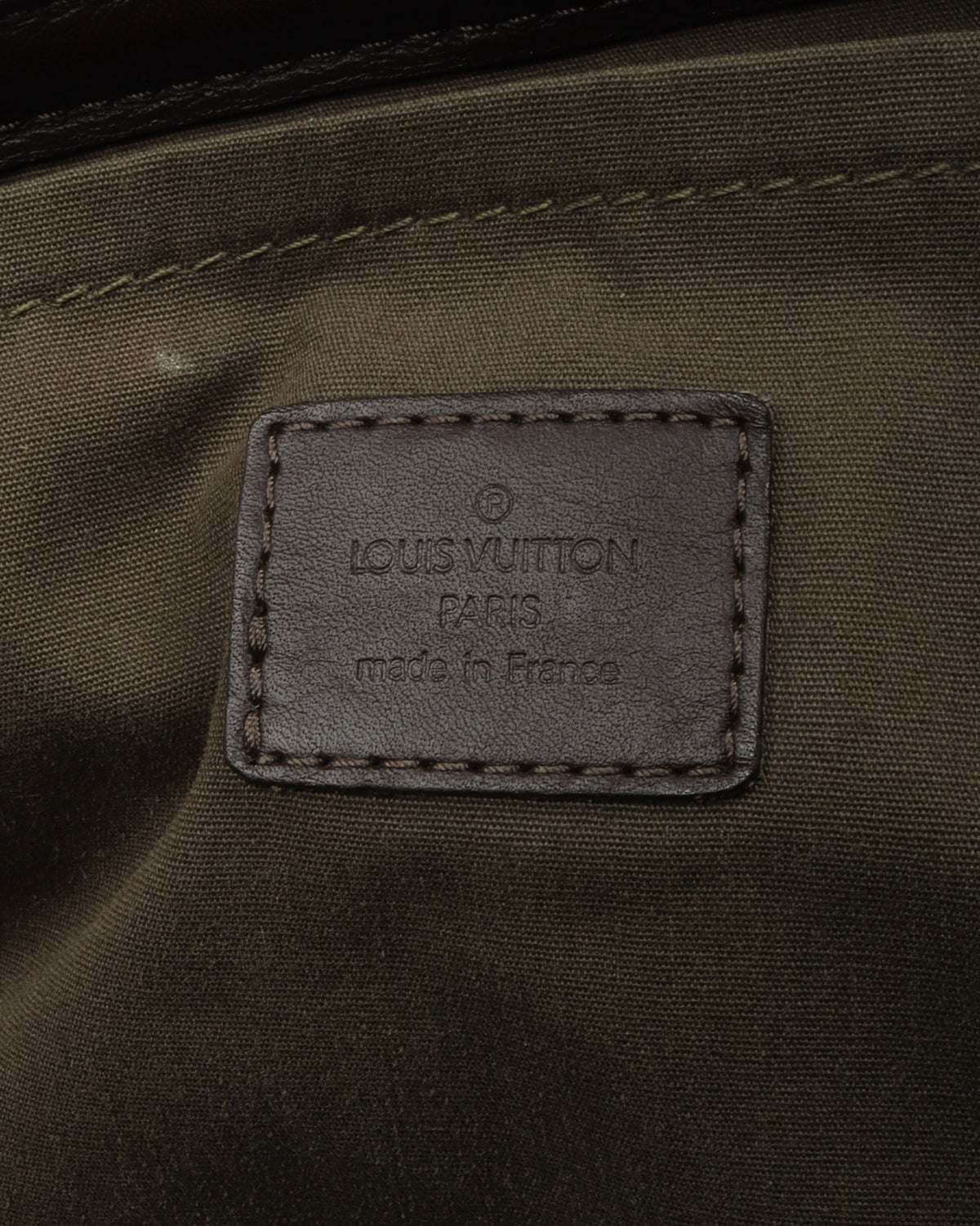 Vintage Green Duffle Bag
