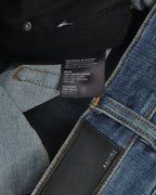 Distressed Fade Denim Jeans