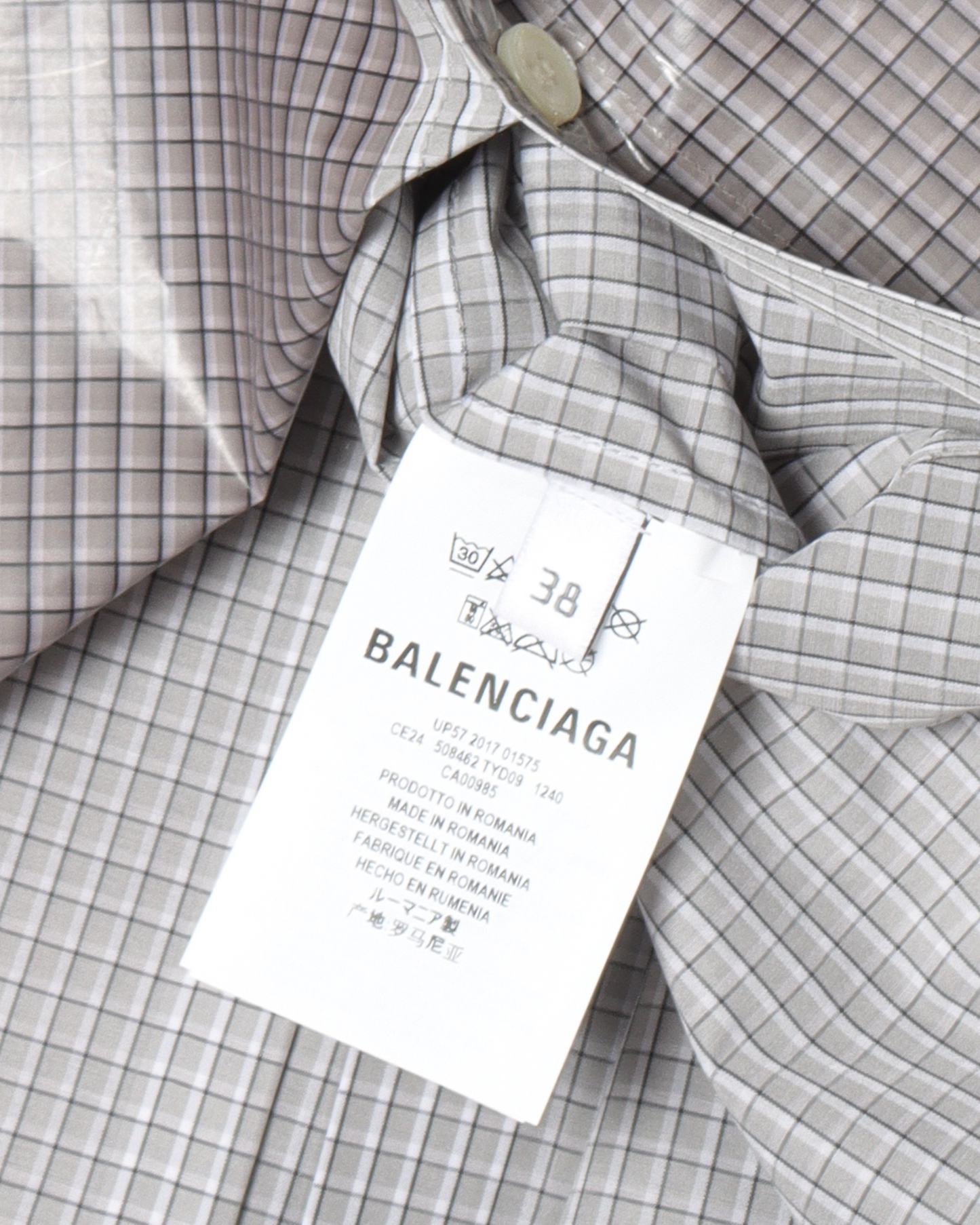 Paper Dry-Cleaned Button Shirt