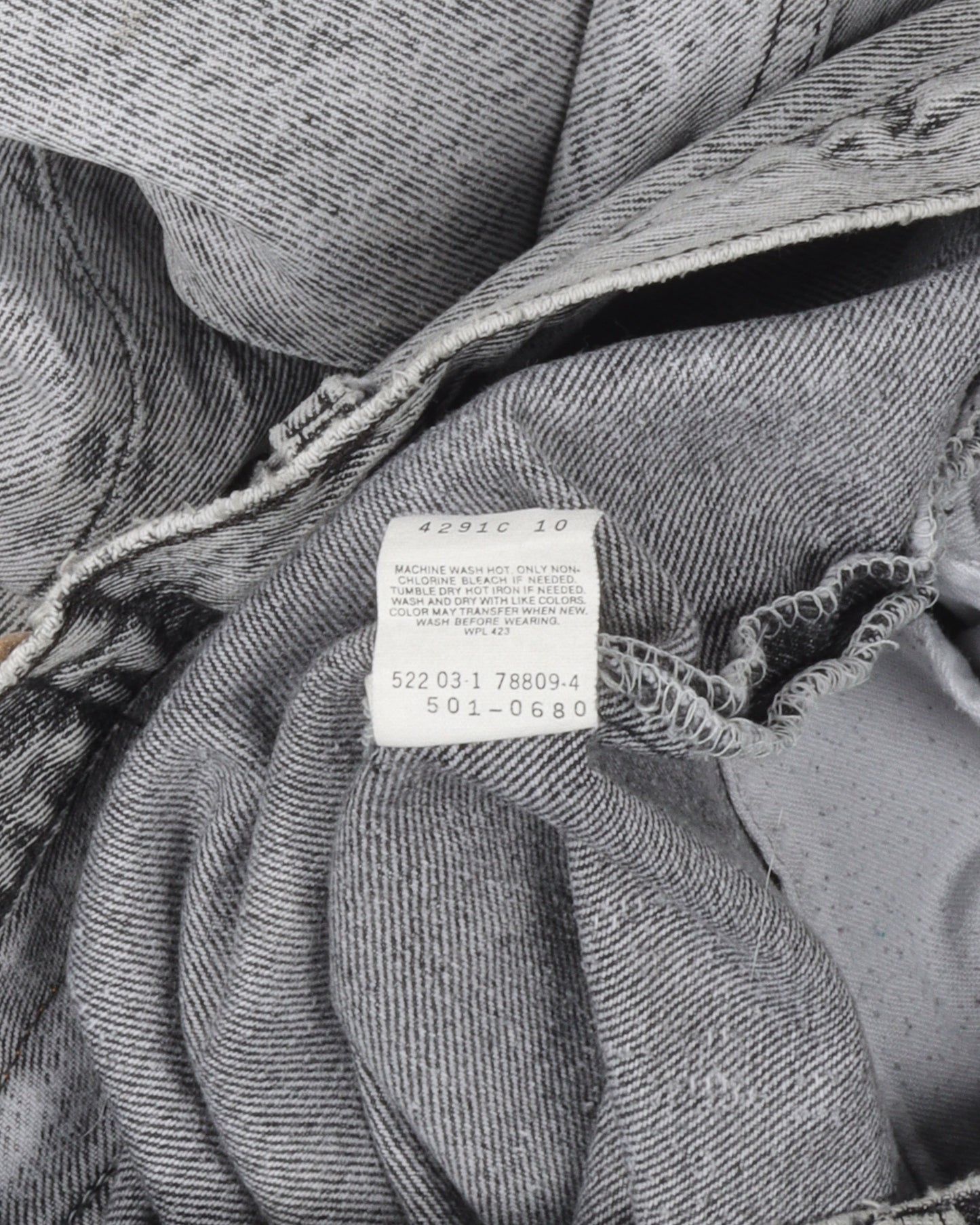 Released Hem Levi's 501 Jeans