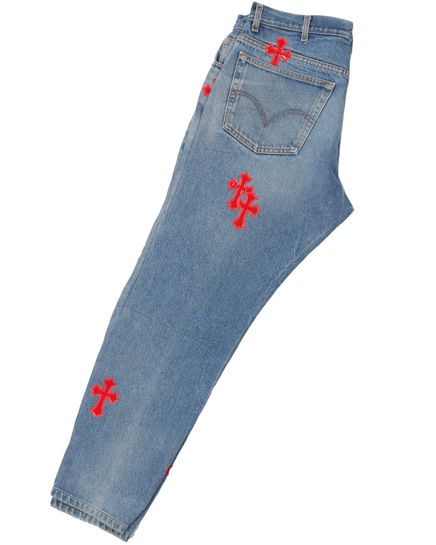 DRAKE 'THE BOY' Levi's Cross Patch Denim