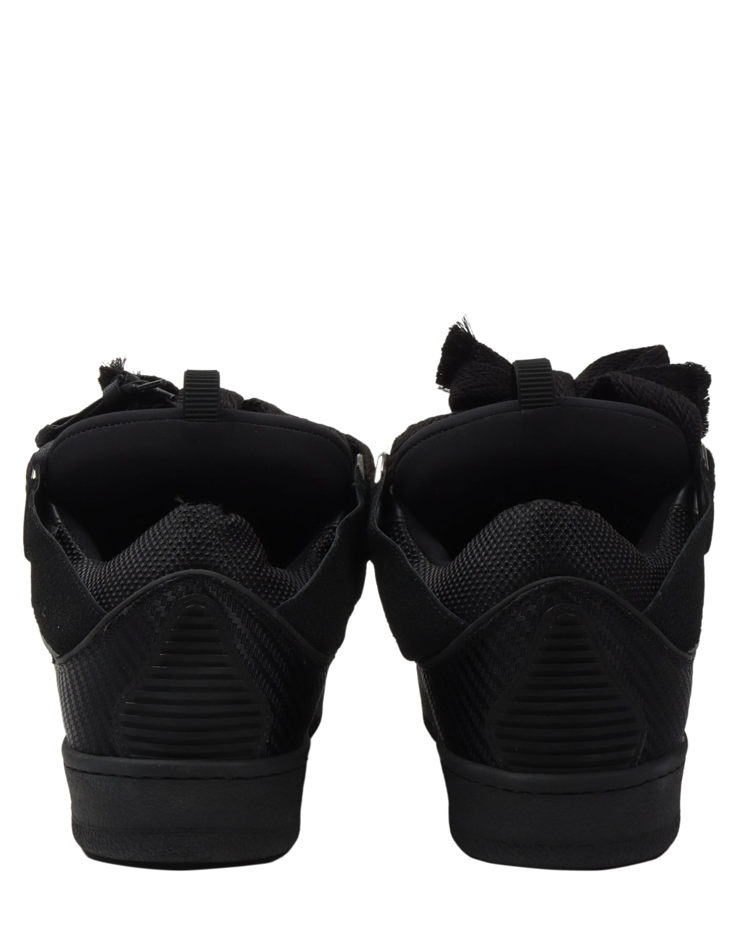 Leather Curb Sneaker
