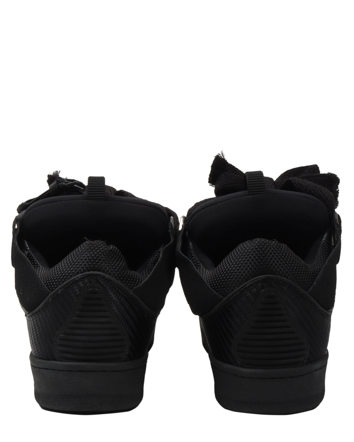 Leather Curb Sneaker