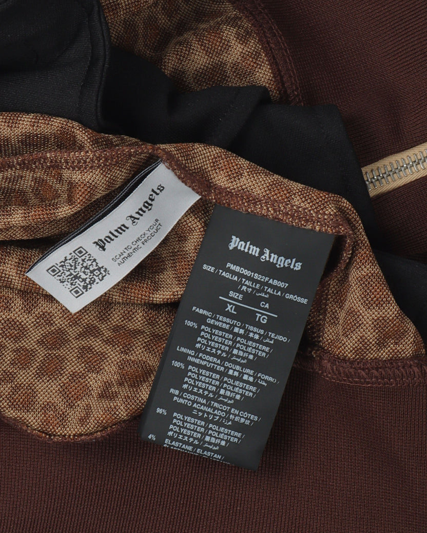 Leopard Print Track Jacket