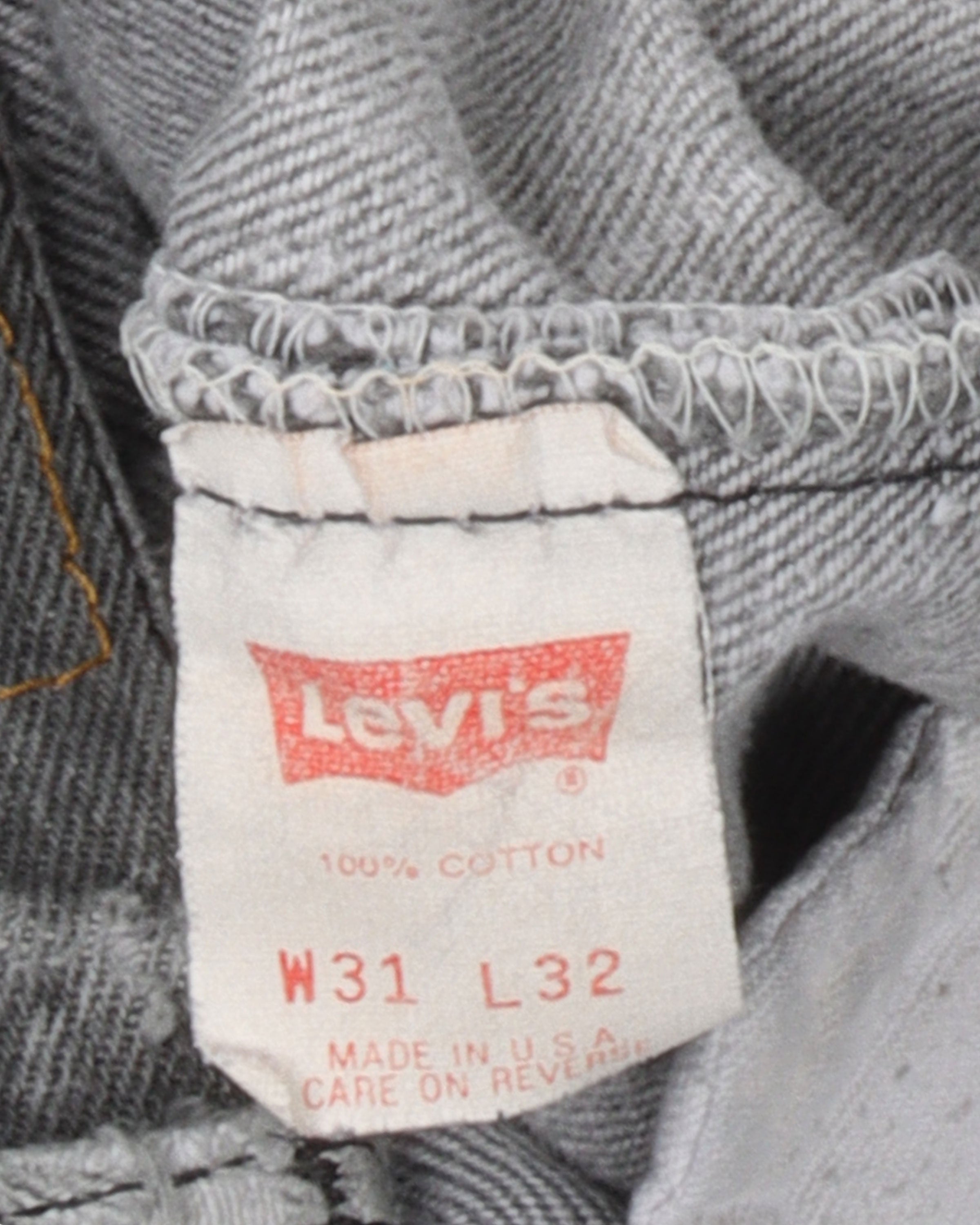 Levi's 501 Jeans Repaired by Dusted