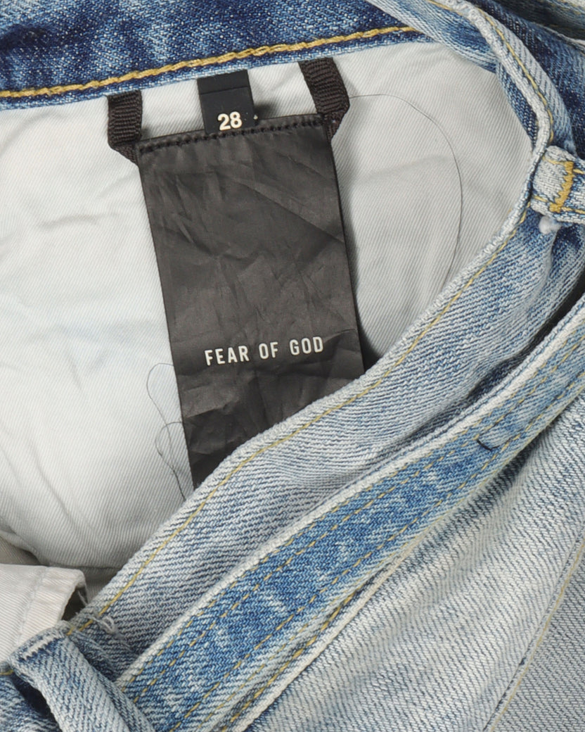 Fear of God 6th Collection Light Wash Jeans