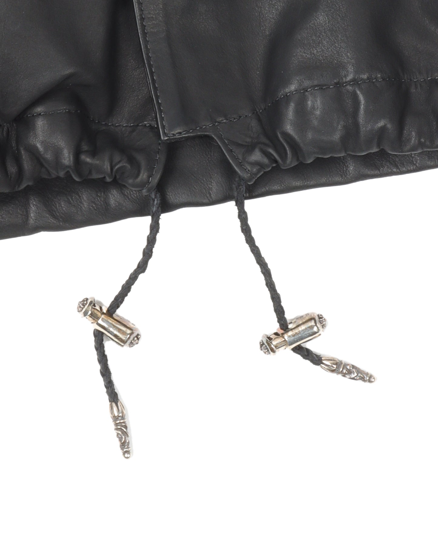 Leather Patched Coach Jacket