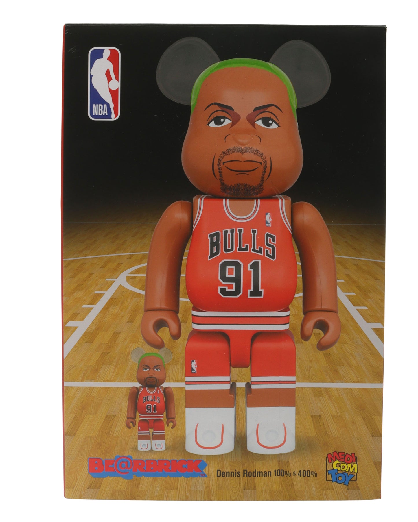 Denis Rodman Chicago Bulls 400% & 100%