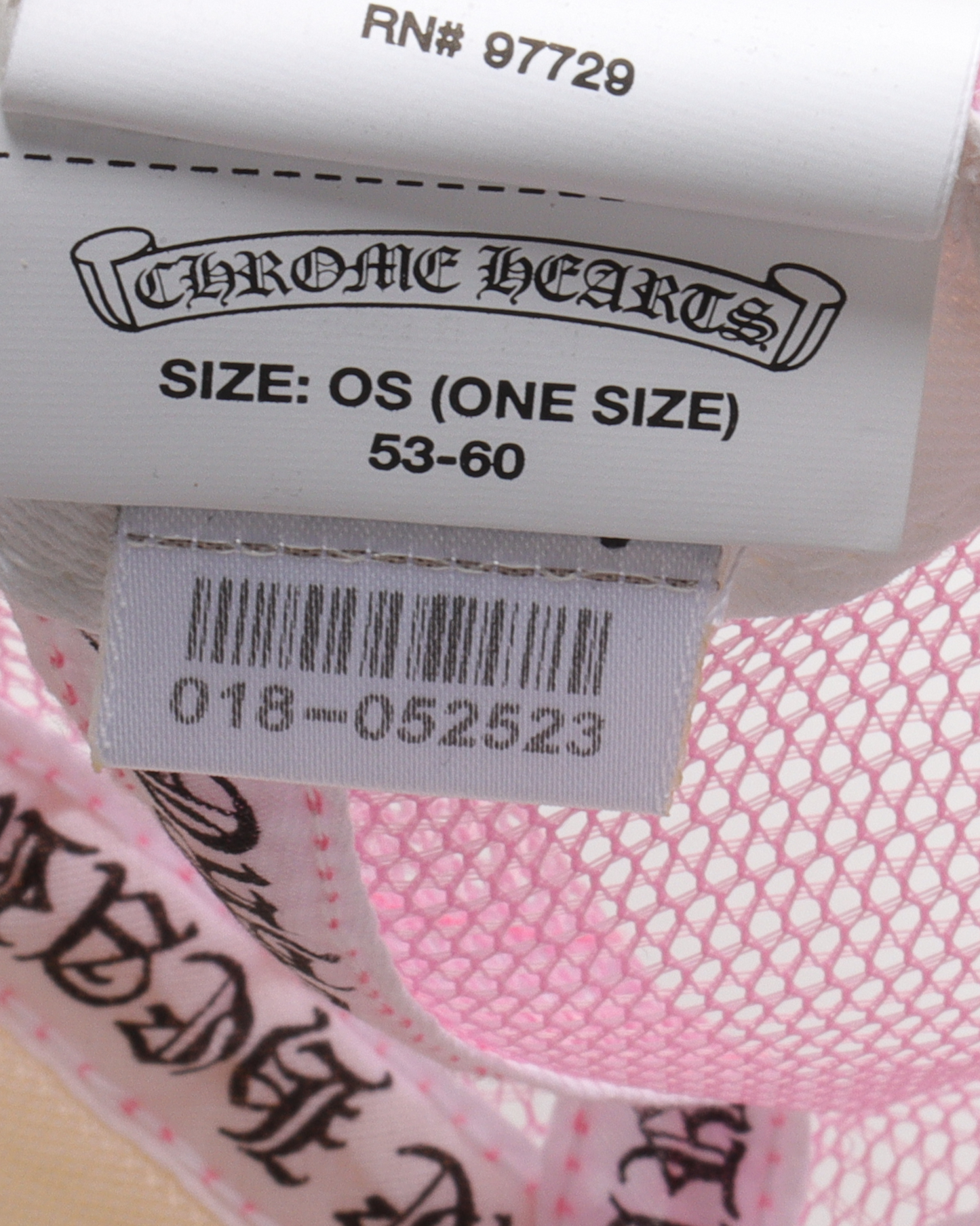 Pink and White Hollywood Hat
