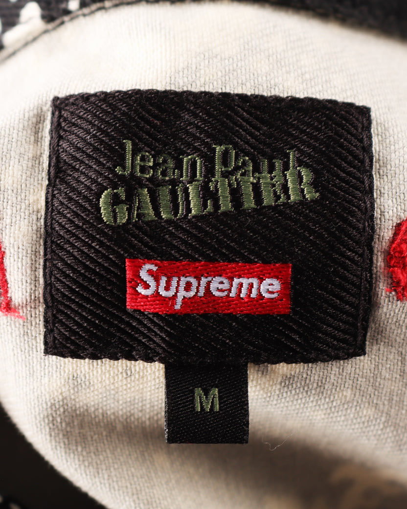 Jean Paul Gaultier 'Fuck Racism' Denim Jacket