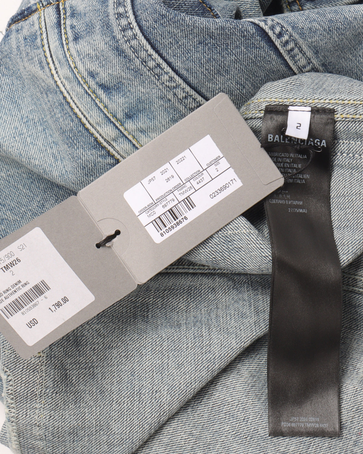 Reconstructed Denim Jacket