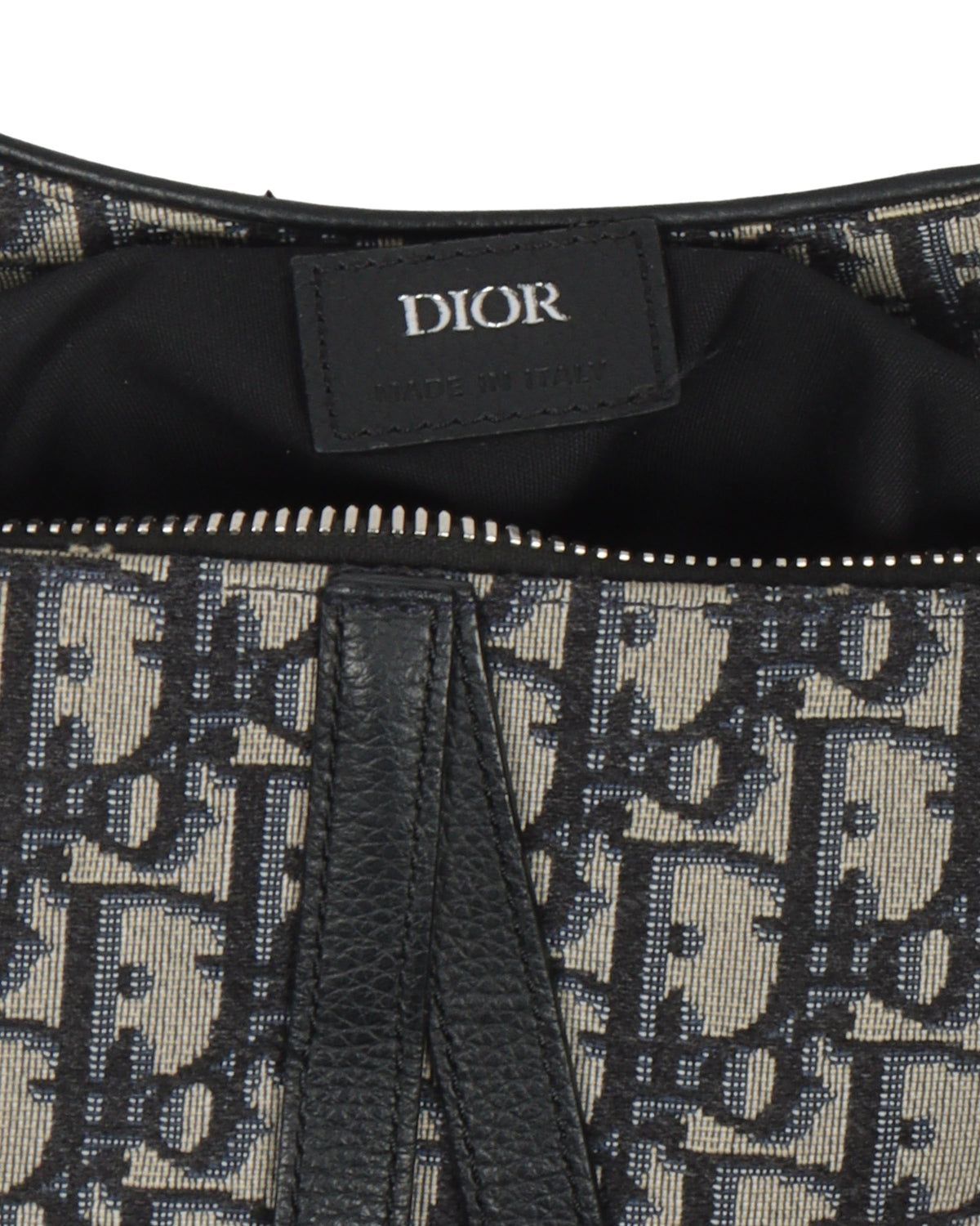 Jacquard Monogram Saddlebag