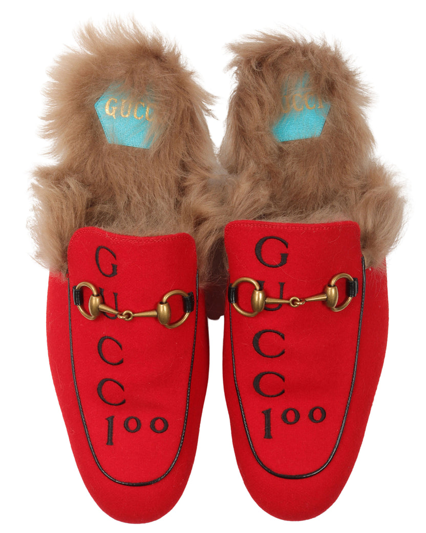 "100" Fur Loafers
