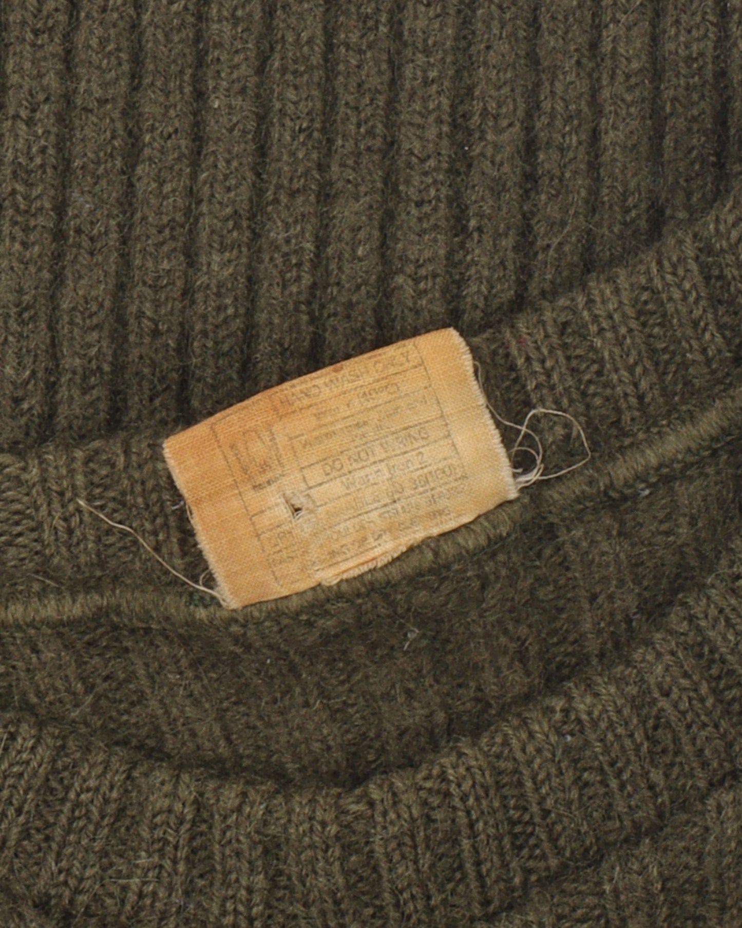 Olive Military Sweater