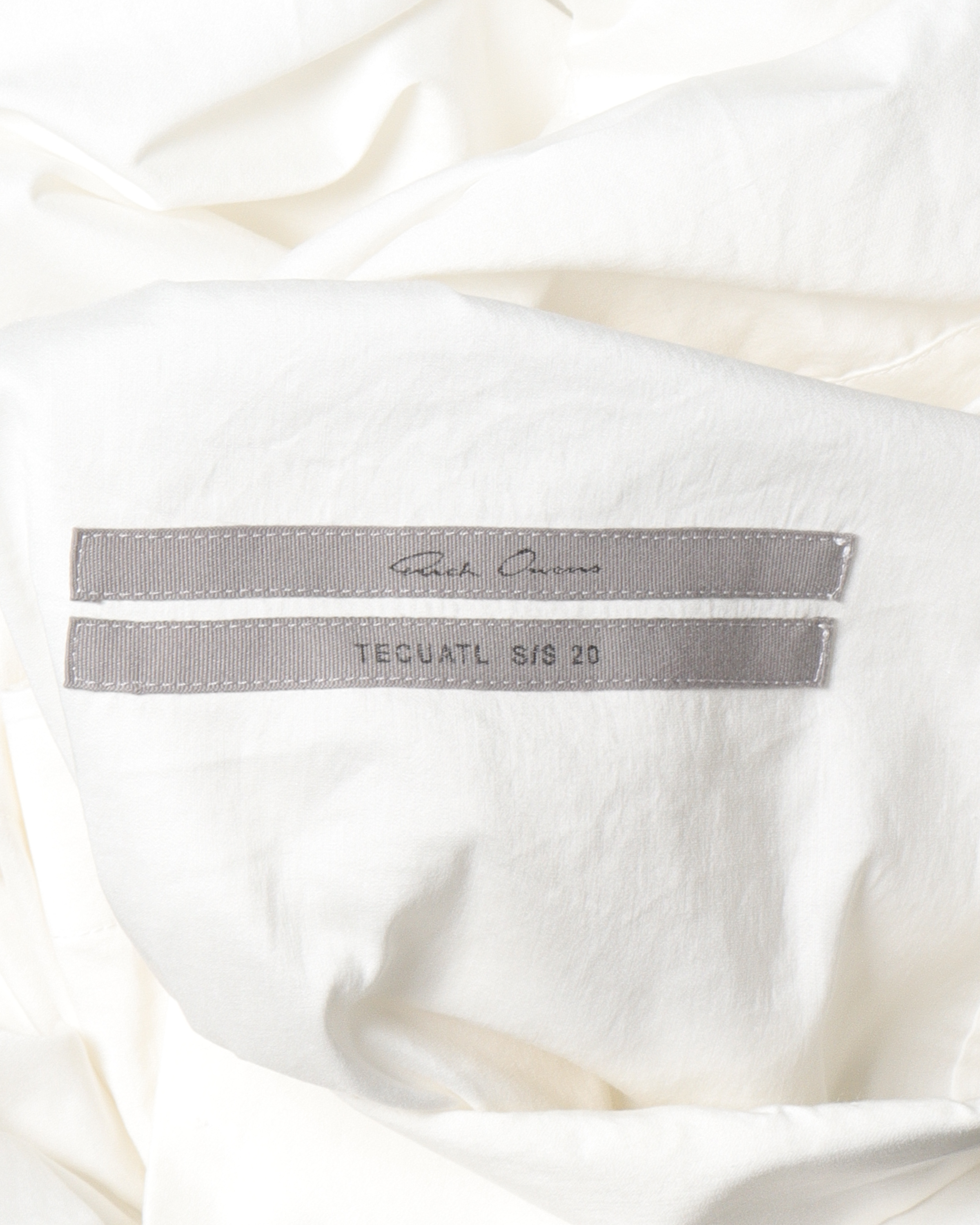 SS20 "TECUATL" Silk-Blend Button Shirt