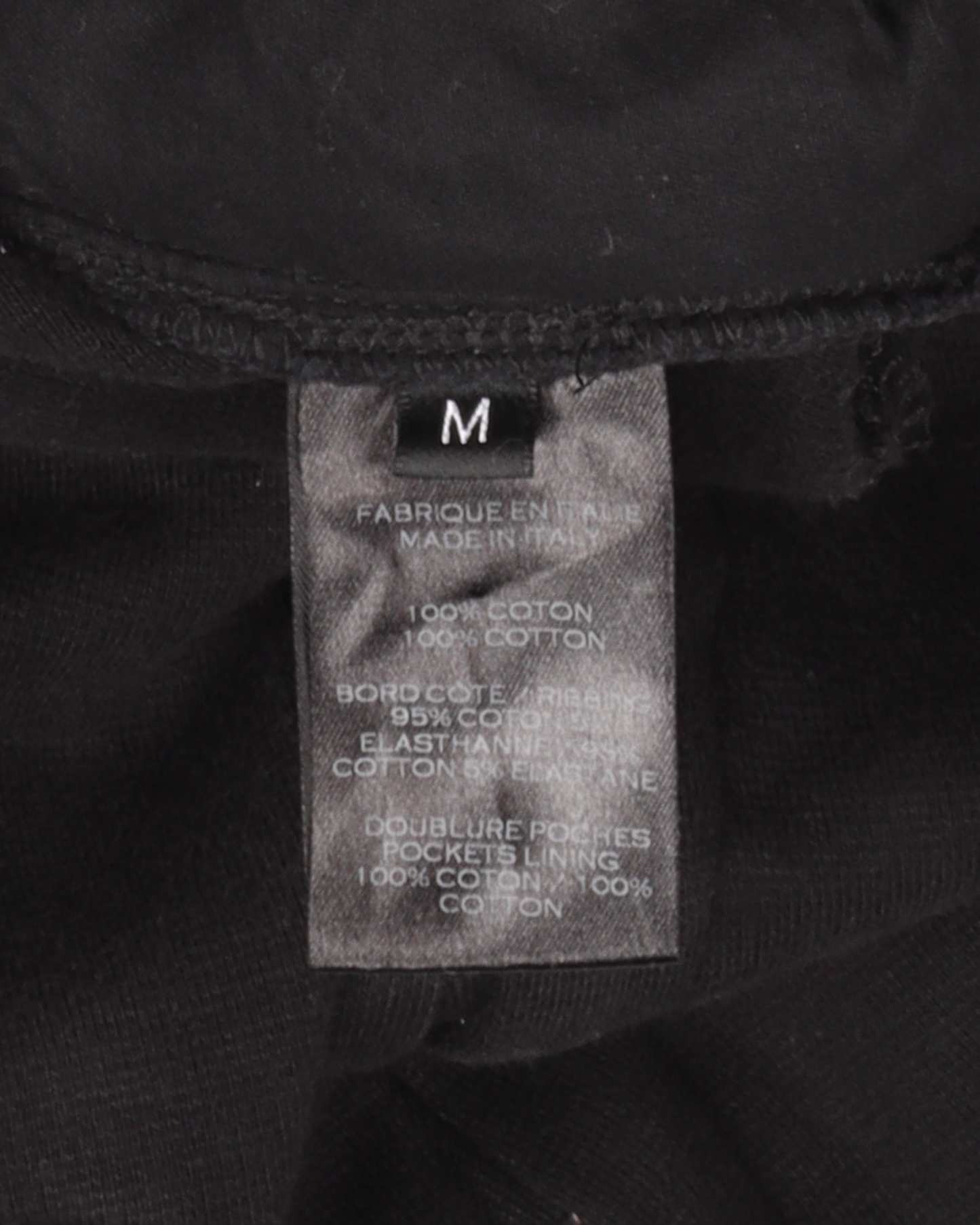 Black Cargo Sweat Pant