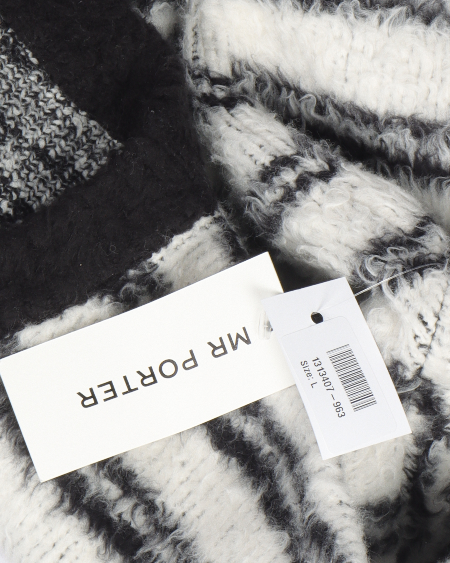 Zebra Knit Sweater