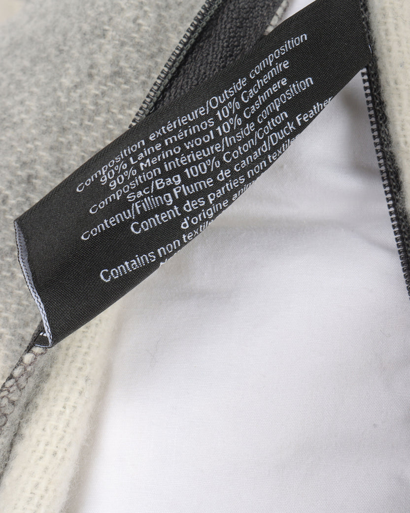 "CC" Wool-Blend Pillow Set