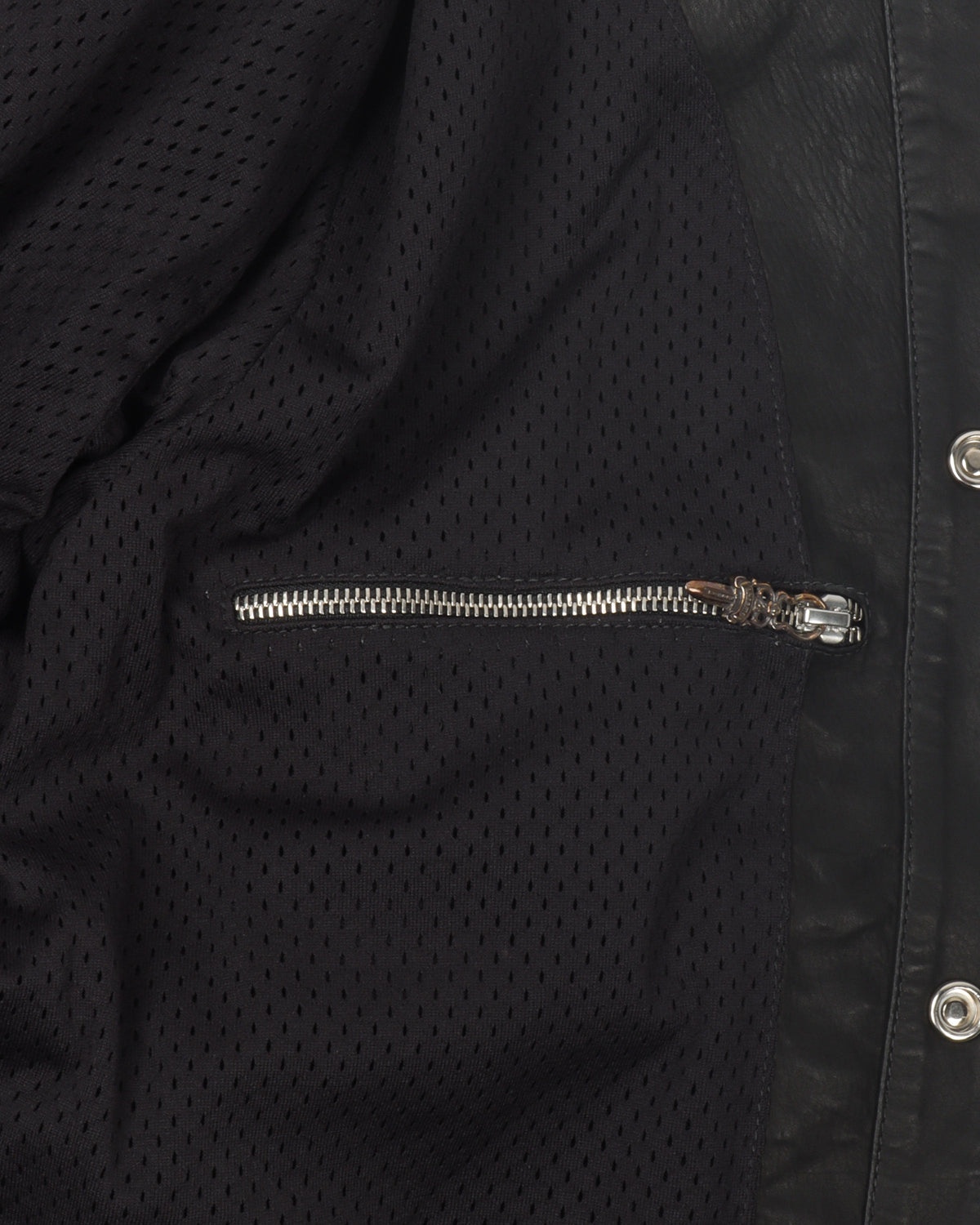 Matty Boy Hand Painted Leather Coach Jacket