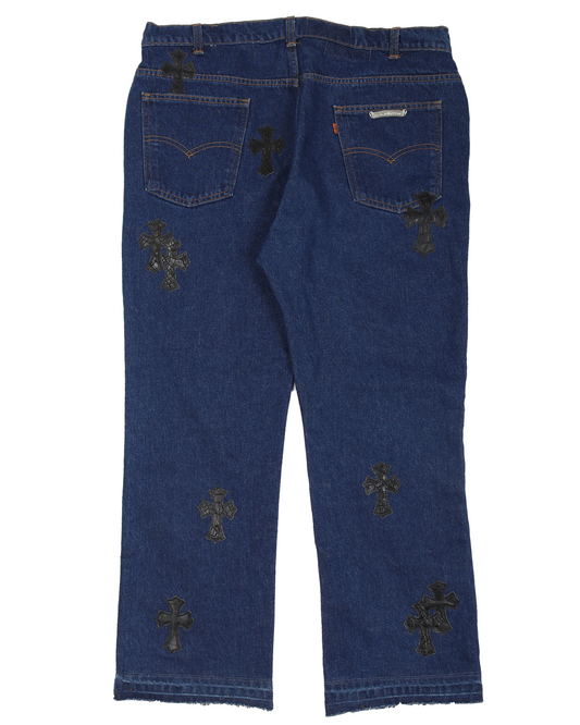 Levi's Cross Alligator Patch Denim