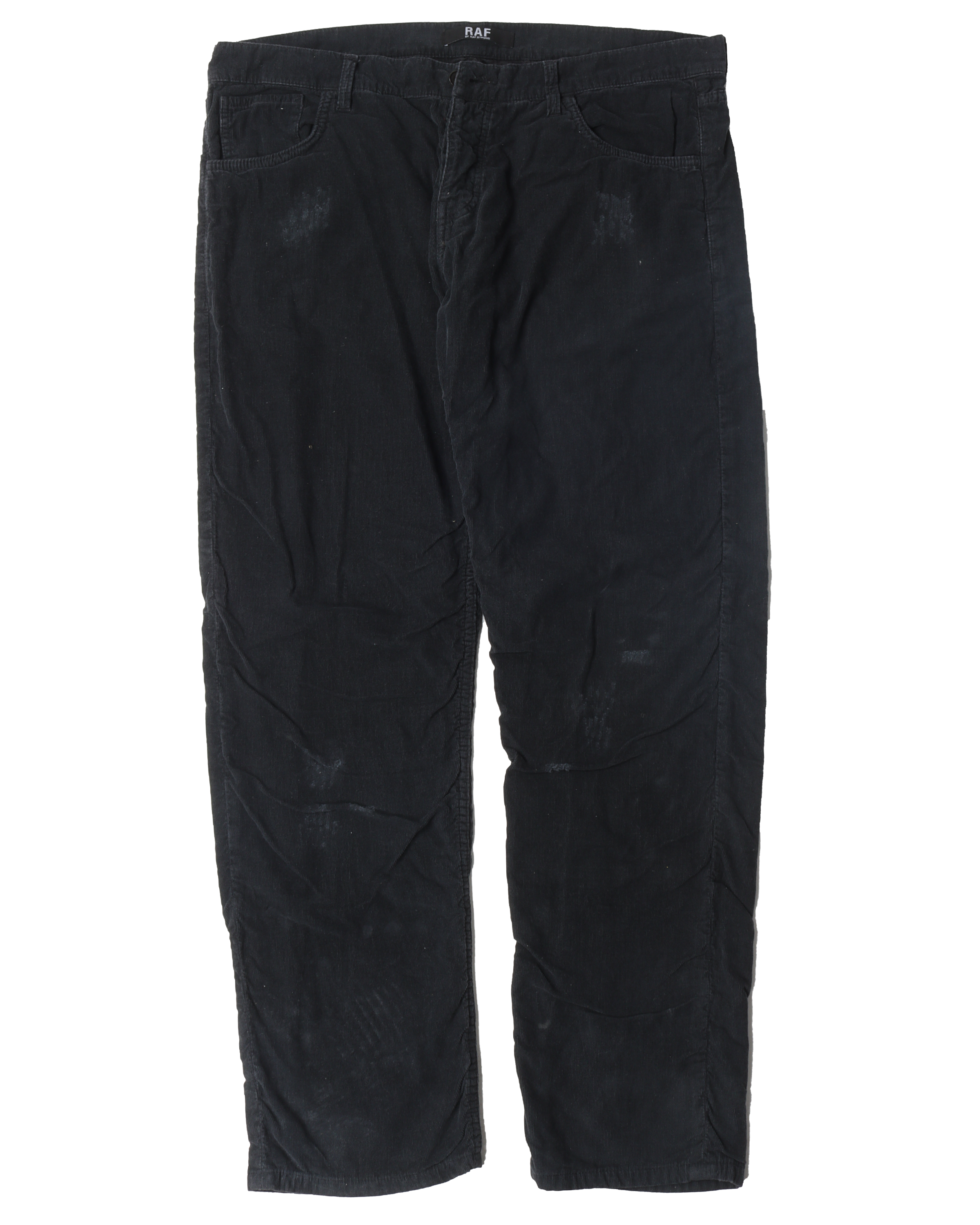 Distressed/Wrinkled Corduroy Pants