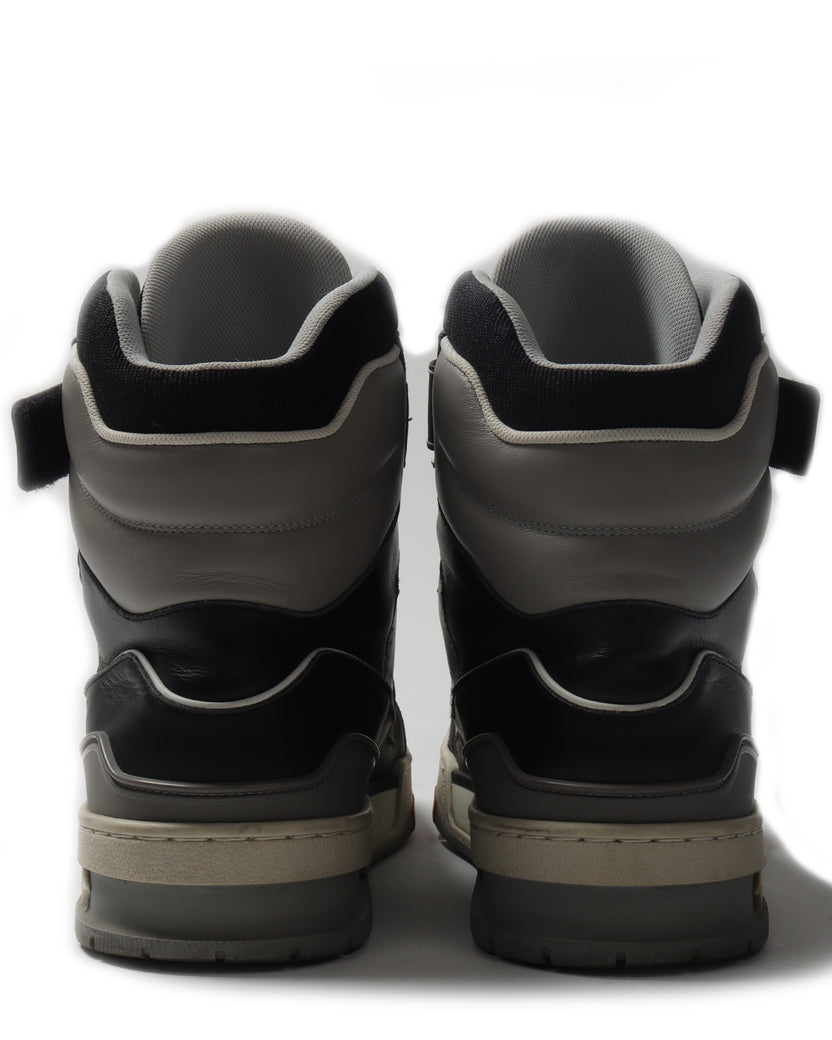 Louis Vuitton 408 Trainer Sneaker Boot 'Black Grey