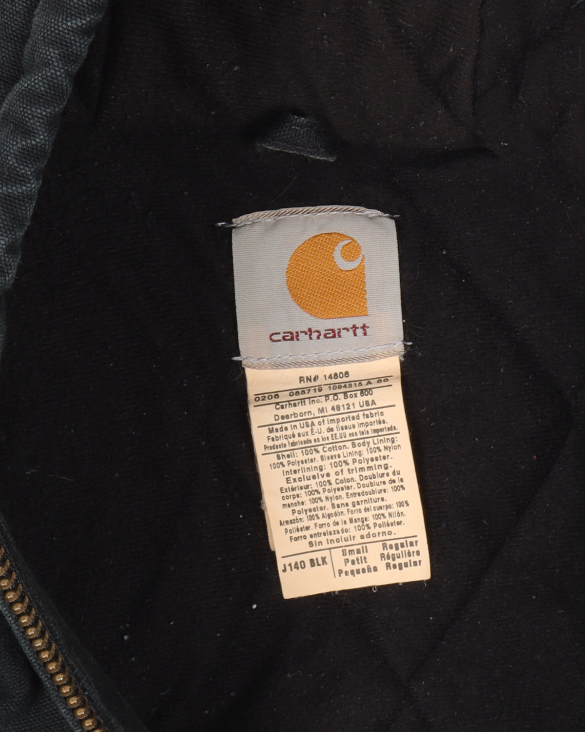 Carhartt Hooded Work Jacket