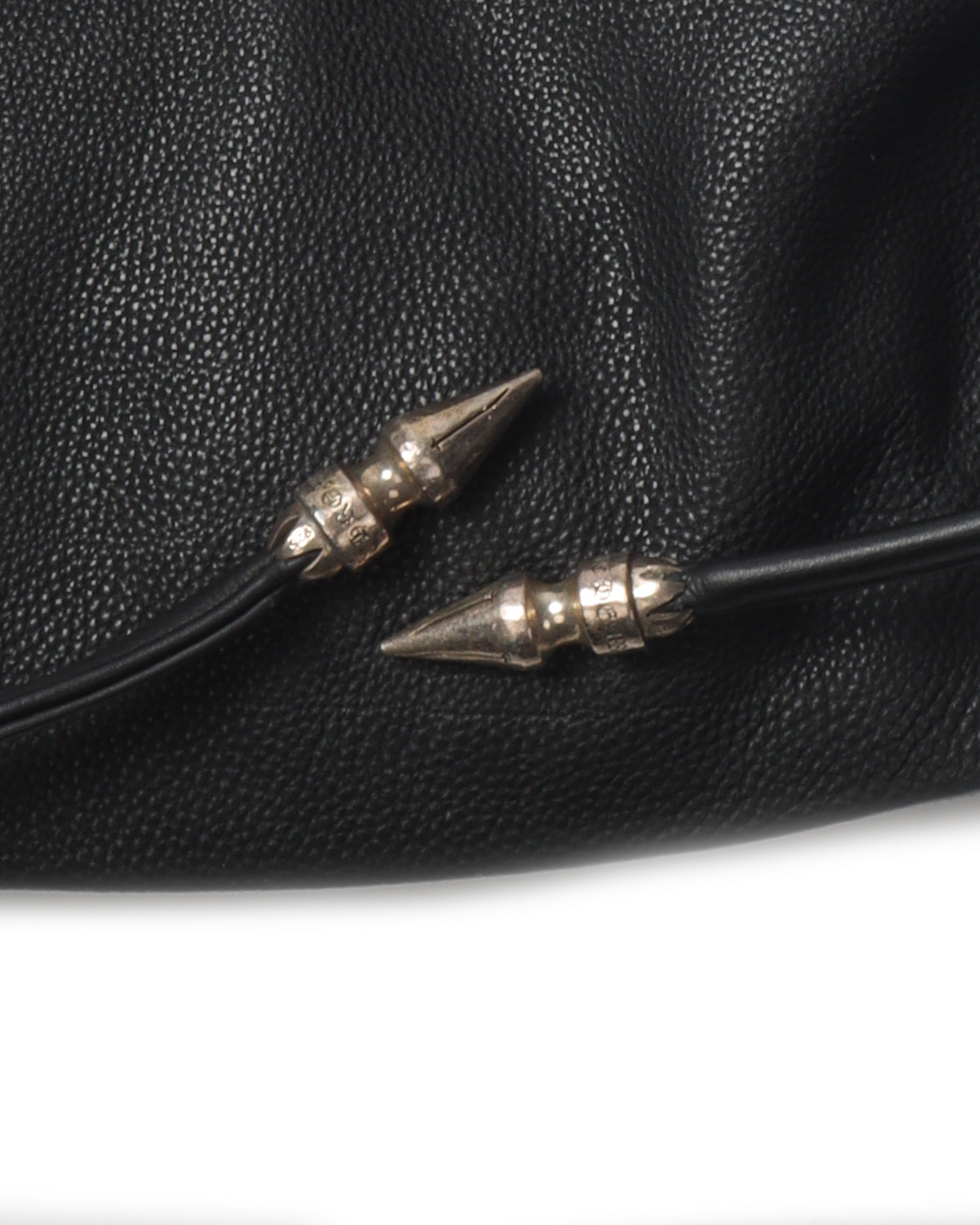Leather & Suede Drawstring Bucket Backpack