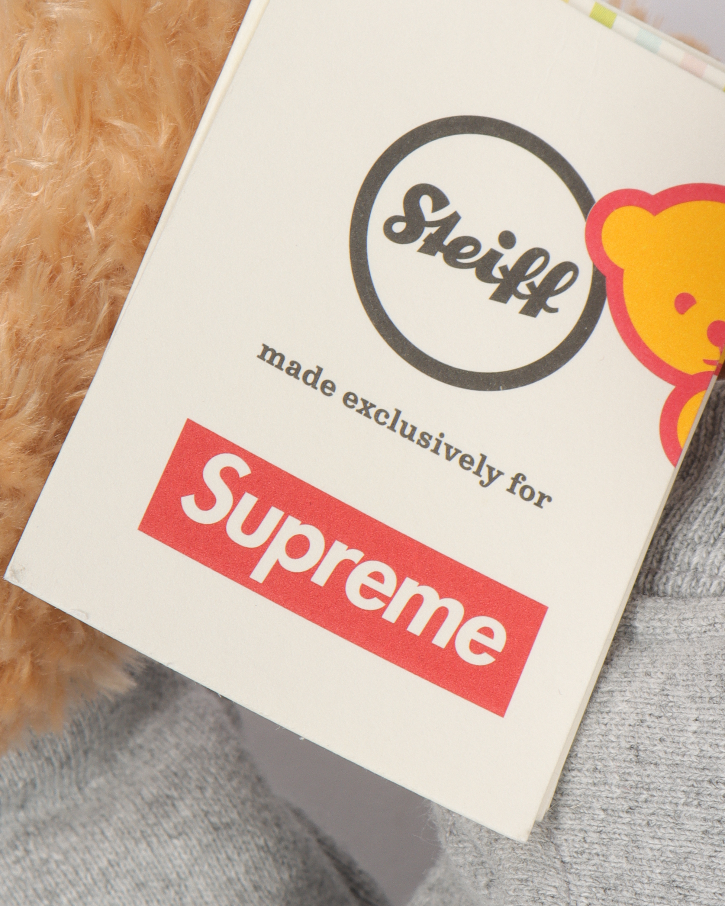 Supreme x sales steiff teddy bear