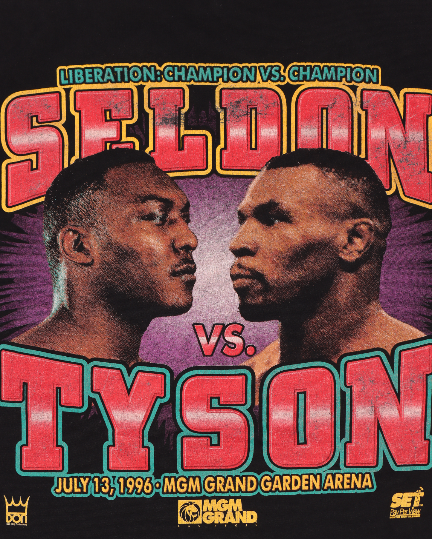 Seldon vs. Tyson 1996 T-Shirt