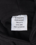 SS16 Metal Logo Hoodie