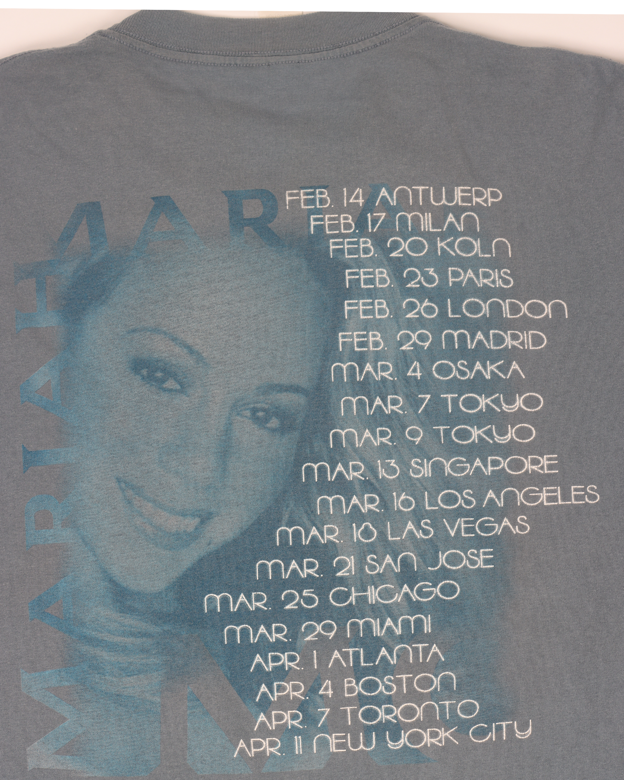 Mariah Carey 2000 Rainbow Tour T-Shirt