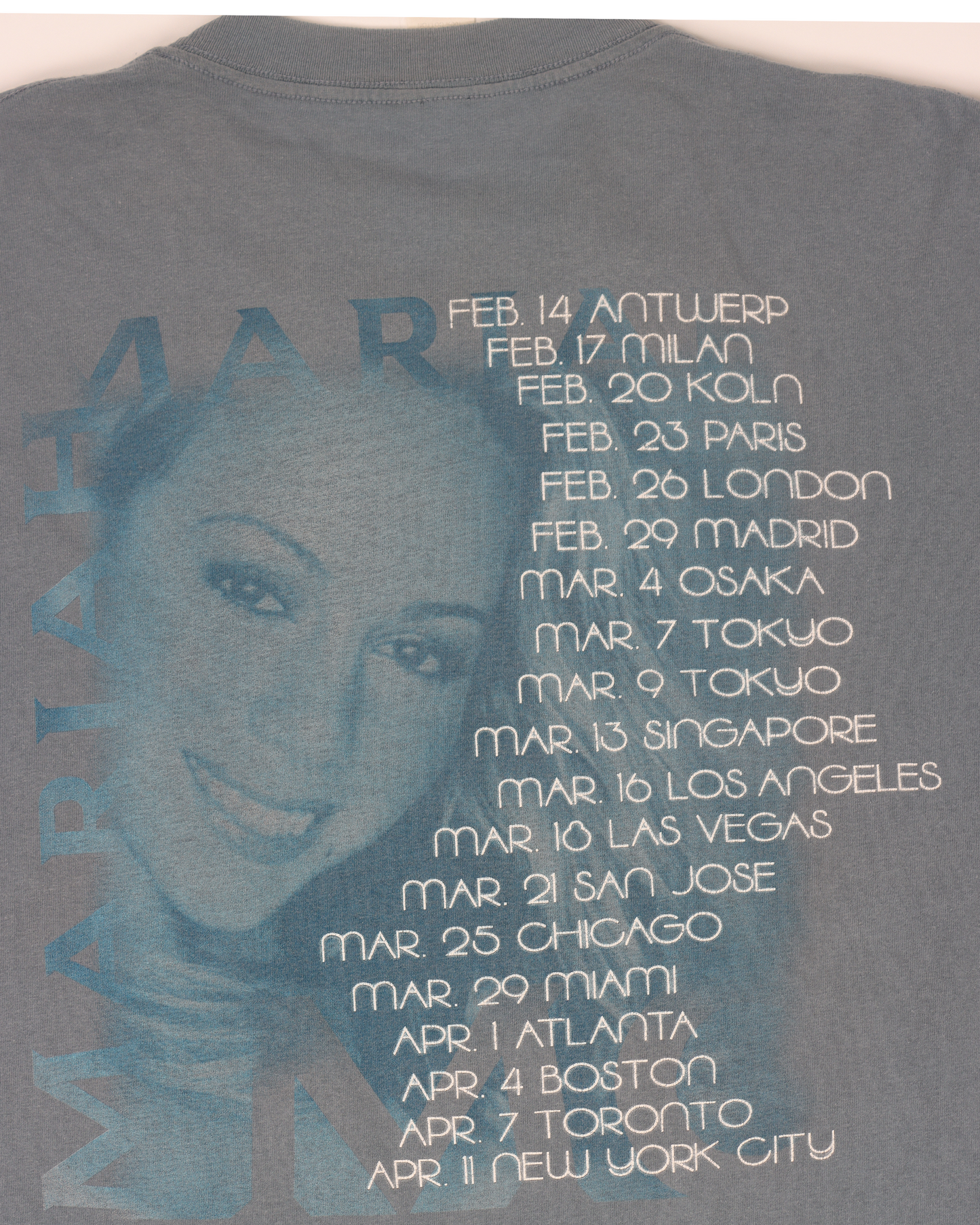 Mariah Carey 2000 Rainbow Tour T-Shirt