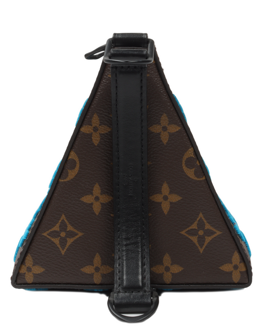 Monogram Tuffetage Triangle Messenger