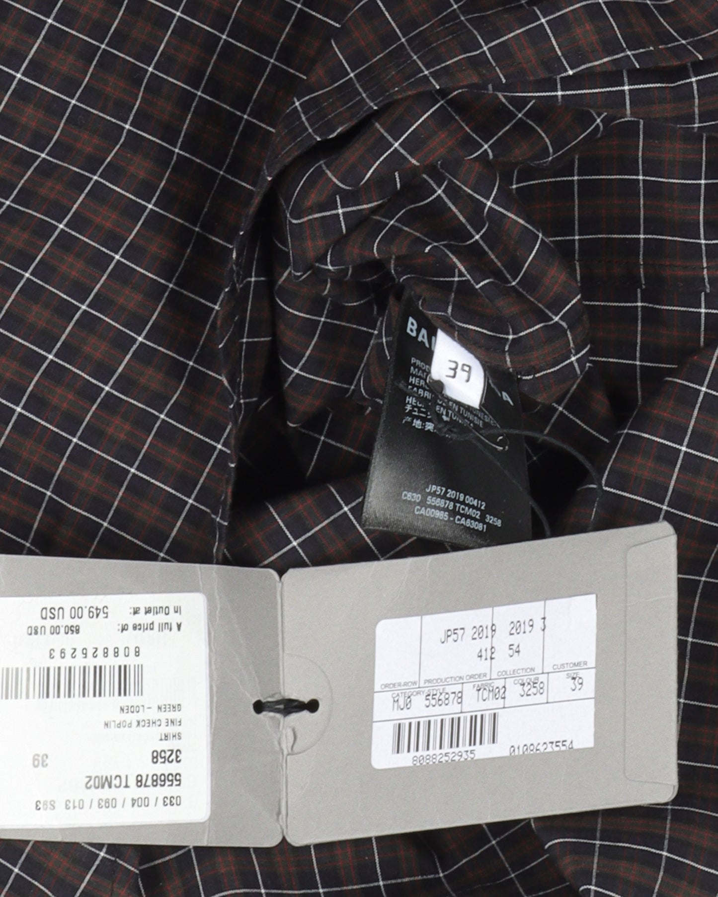 Plaid Logo Shirt