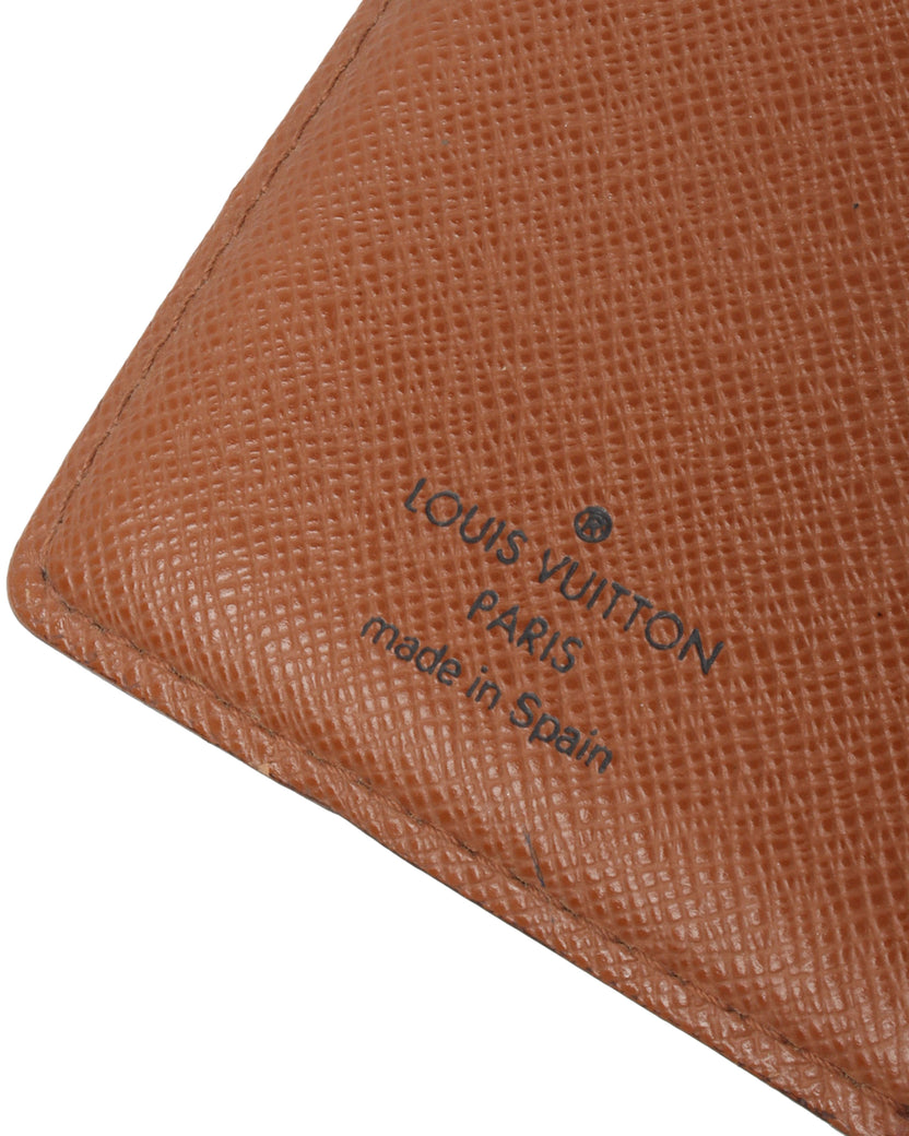 Pre-owned Louis Vuitton Pocket Organizer Wallet Lv Monogram