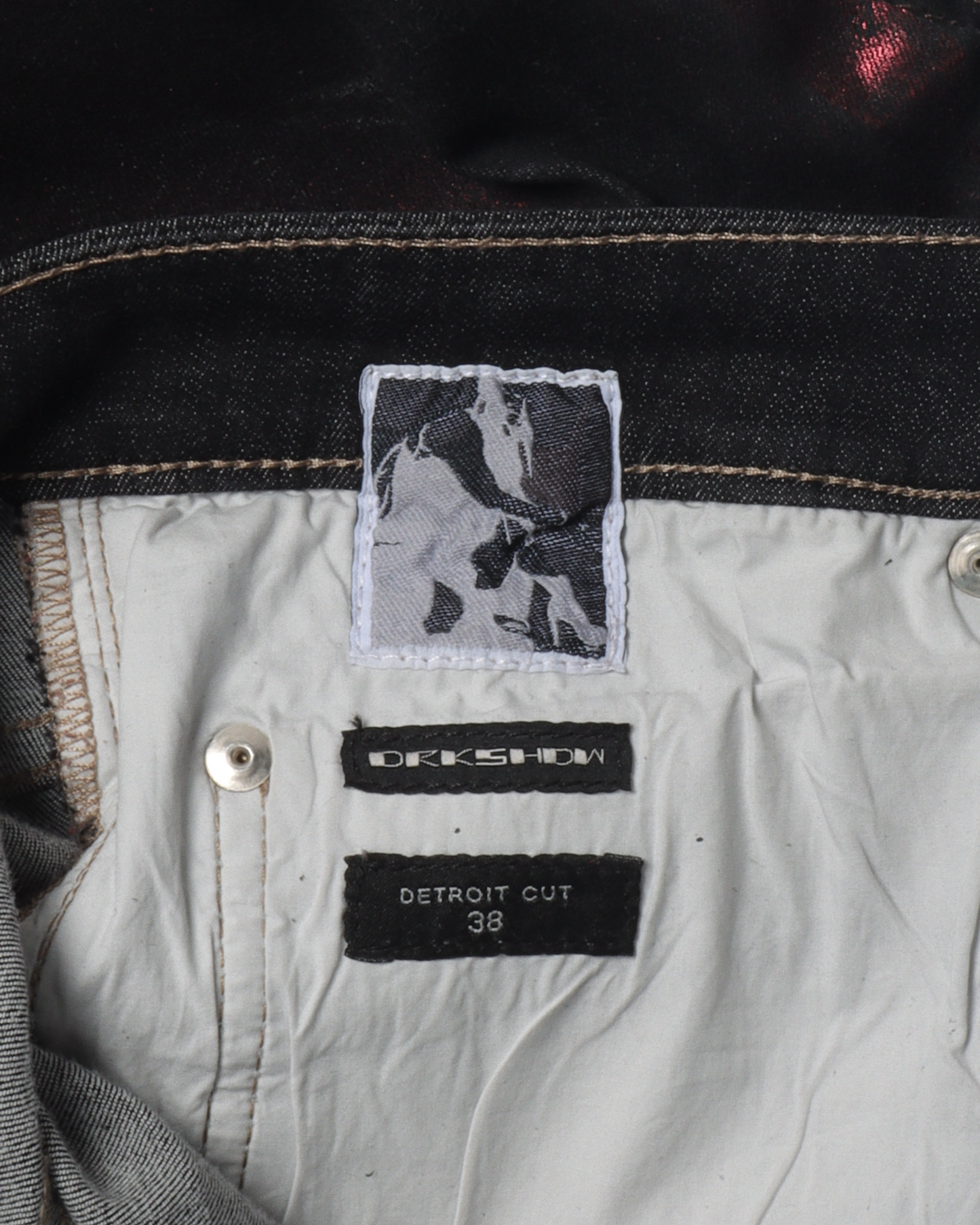 Waxed Detroit Cut Denim