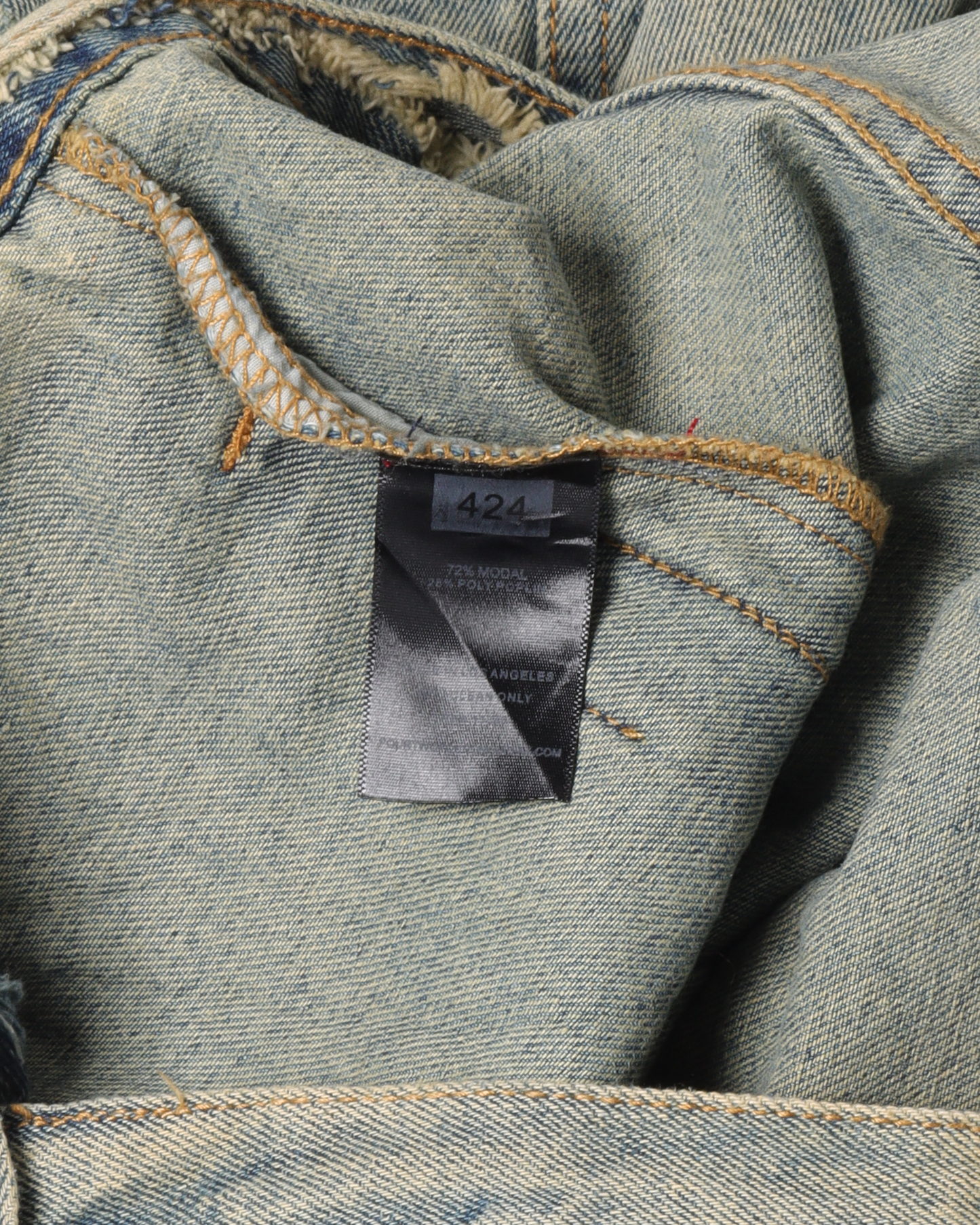 Denim Monk Jacket