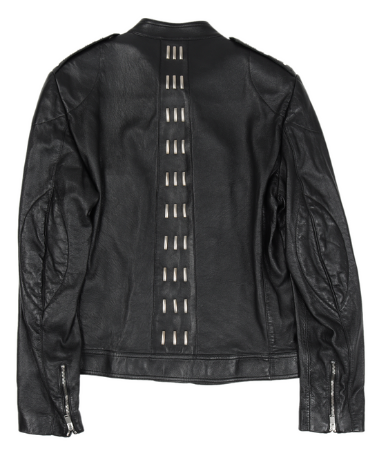 SS15 Studded Leather Jacket